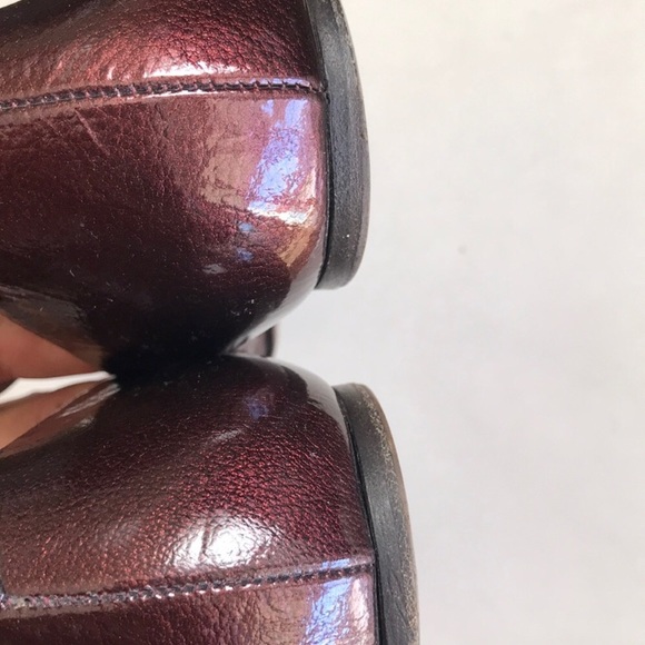Marni patent burgundy flats size 40/9.5 - Picture 4 of 8
